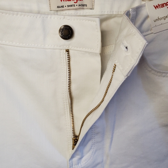 NWT Wrangler White High Rise Unforgettable Skinny Ankle Jeans Womens Size 14 - Picture 5 of 16